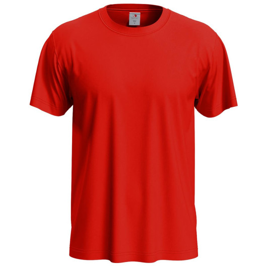 Mens Classic Tees Scarlet Red